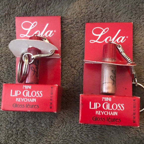 Huge lot of mini lipgloss keychains - Picture 3 of 3